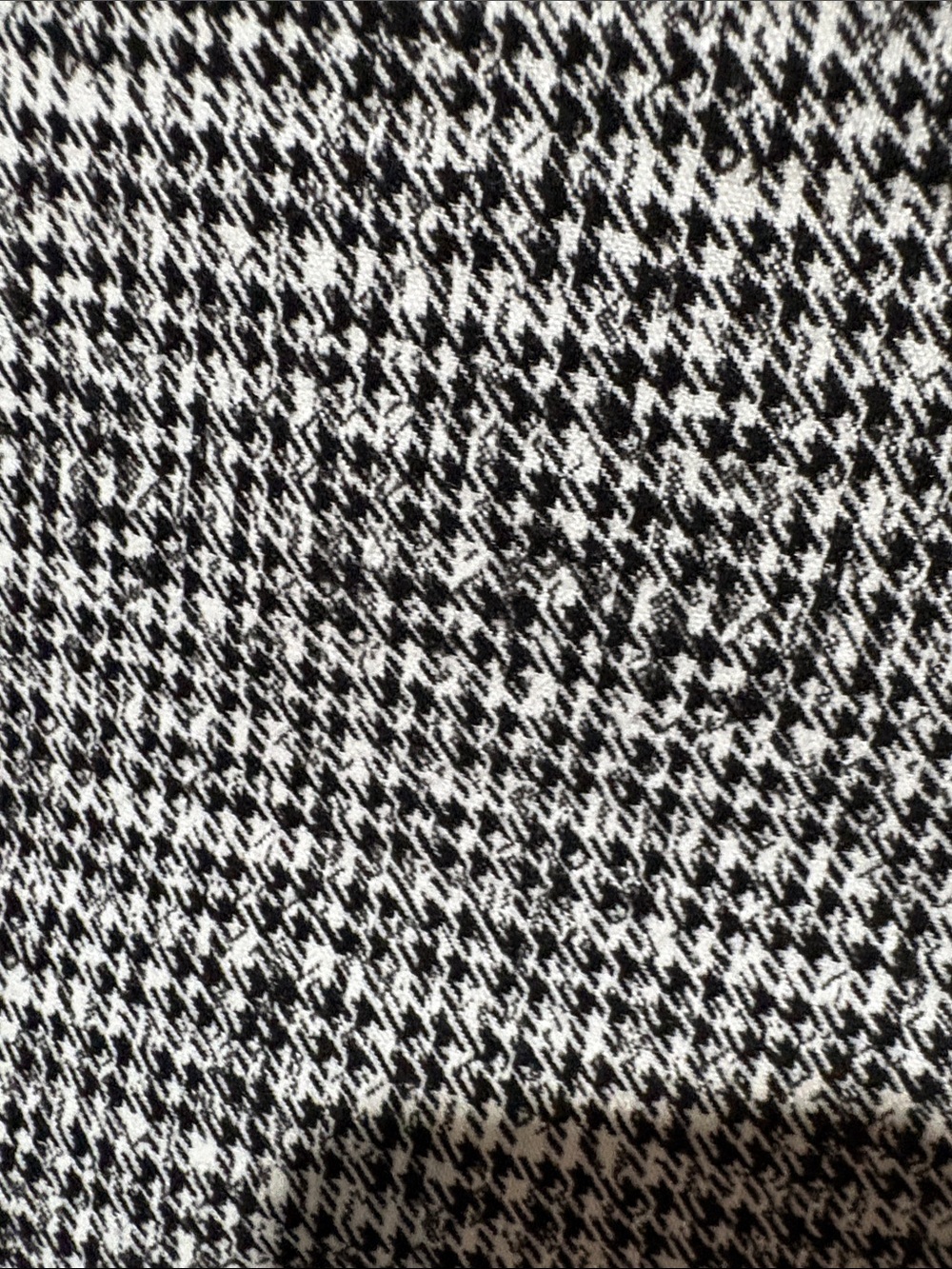 Women’s Grey Patterned Dress Pants - Picture 4 of 5